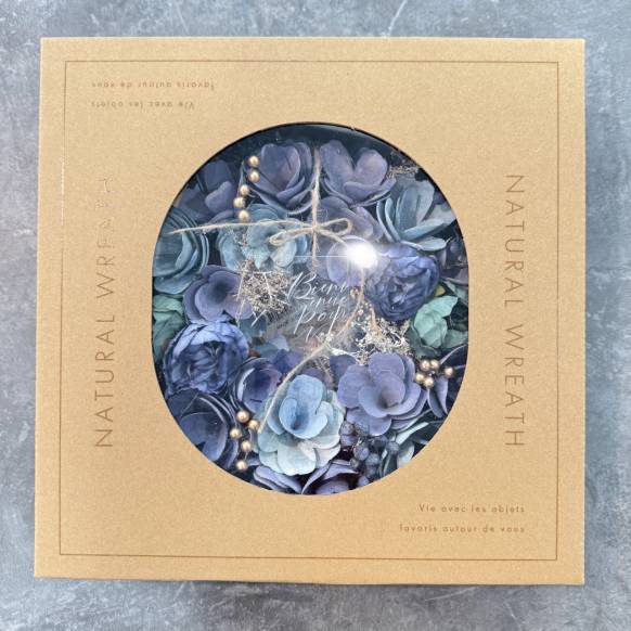 "母の日限定商品"プリ&ドライリース「レイニーブルー」